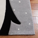 Safavieh Carousel Kids Crk132F Light Grey/Black Rugs - Safavieh - crk132f - 4r