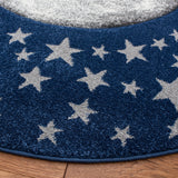 Safavieh Carousel Kids Crk135N Navy/Grey Rug - Safavieh - crk135n - 3r