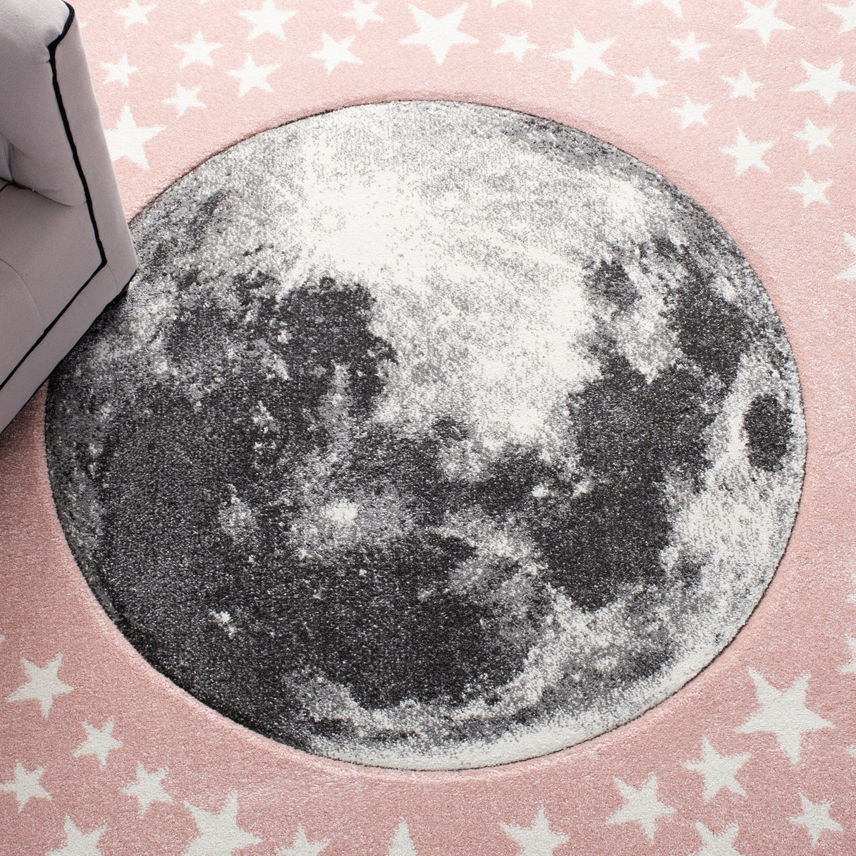 Safavieh Carousel Kids Crk135U Pink/Grey Rug - Safavieh - crk135u - 3r