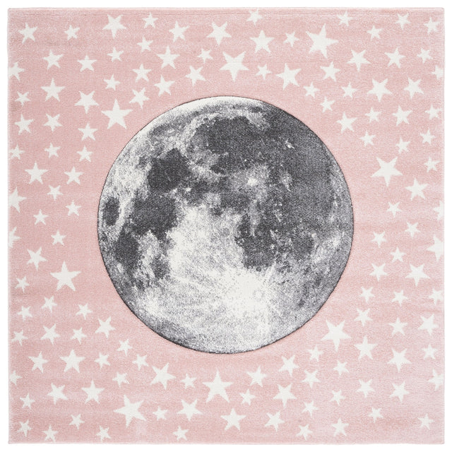 Safavieh Carousel Kids Crk135U Pink/Grey Rug - Safavieh - crk135u - 3sq
