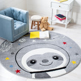 Safavieh Carousel Kids Crk140F Grey/Ivory Rug - Safavieh - crk140f - 3r