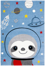 Safavieh Carousel Kids Crk140M Blue/Grey Rug - Safavieh - crk140m - 3
