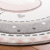 Safavieh Carousel Kids Crk154P Pink/Ivory Rug - Safavieh - crk154p - 3