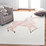 Safavieh Carousel Kids Crk163A Ivory/Pink Rugs - Safavieh - crk163a - 2