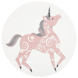 Safavieh Carousel Kids Crk163A Ivory/Pink Rugs - Safavieh - crk163a - 3r