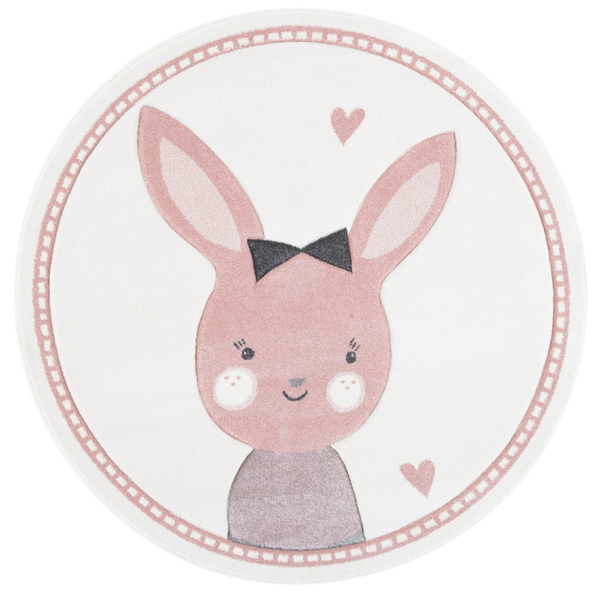 Safavieh Carousel Kids Crk166A Ivory/Pink Rugs - Safavieh - crk166a - 5r
