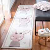 Safavieh Carousel Kids Crk166A Ivory/Pink Rugs - Safavieh - crk166a - 5r