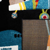 Safavieh Carousel Kids Crk167Z Black/Ivory Rugs - Safavieh - crk167z - 5r