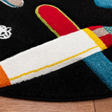 Safavieh Carousel Kids Crk167Z Black/Ivory Rugs - Safavieh - crk167z - 5r