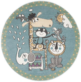 Safavieh Carousel Kids Crk185A Ivory/Blue Rugs - Safavieh - crk185a - 4r