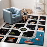 Safavieh Carousel Kids Crk192Z Black/Ivory Rug - Safavieh - crk192z - 24