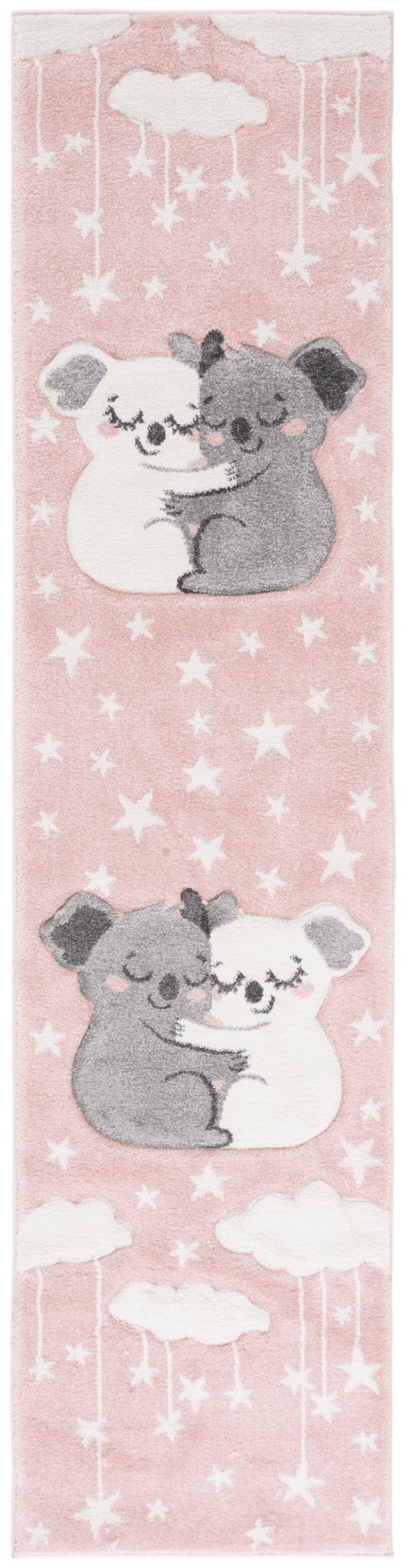Safavieh Carousel Kids Crk195U Pink/White Rugs - Safavieh - crk195u - 24