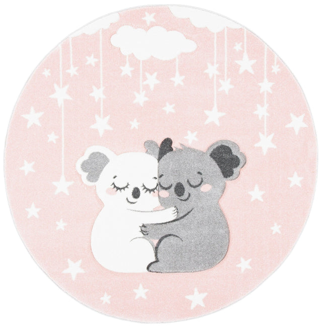 Safavieh Carousel Kids Crk195U Pink/White Rugs - Safavieh - crk195u - 3r