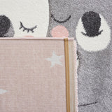 Safavieh Carousel Kids Crk195U Pink/White Rugs - Safavieh - crk195u - 3r