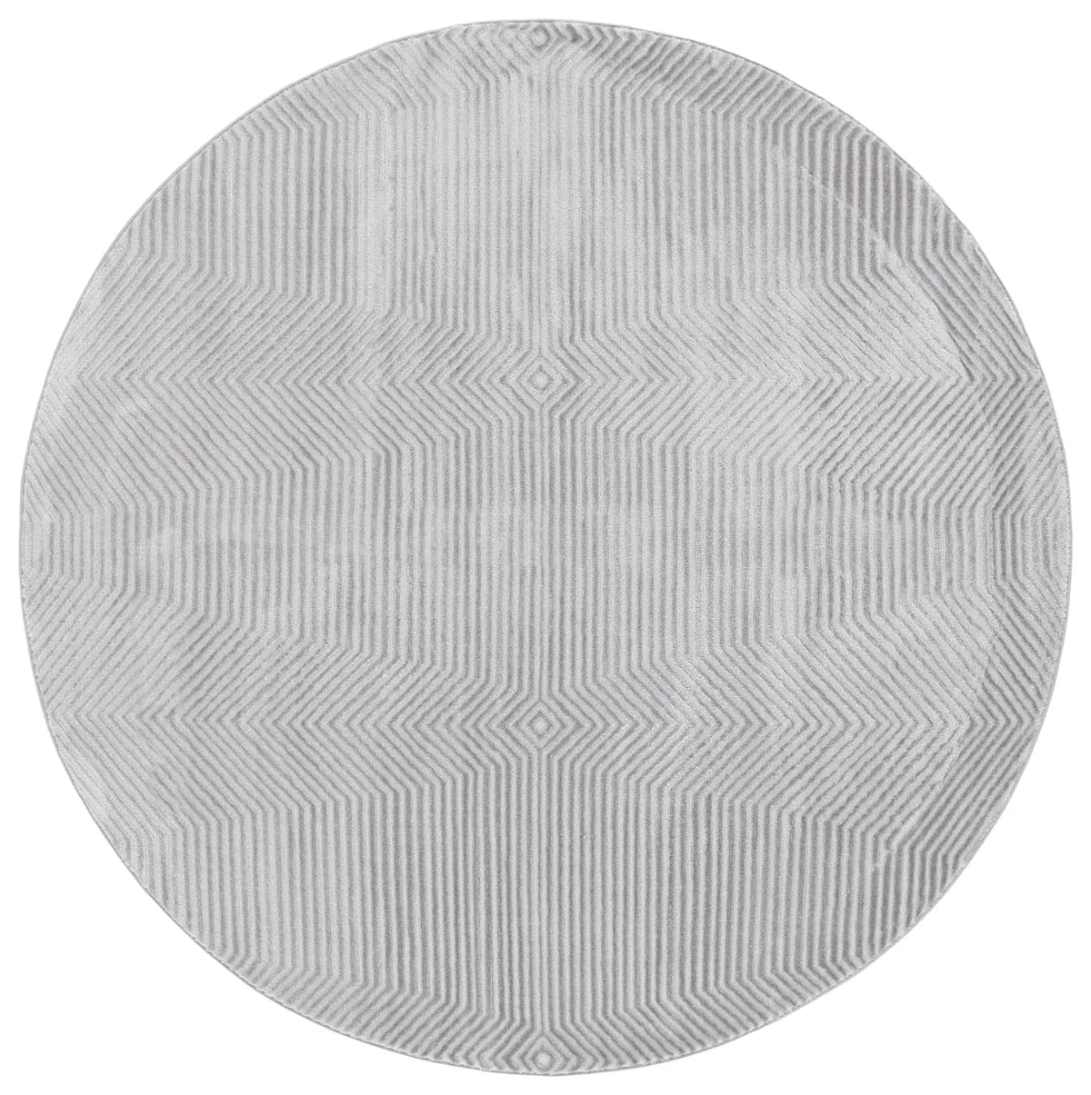 Safavieh Carter 6'-7" x 6'-7" Rug in Grey / Light Grey