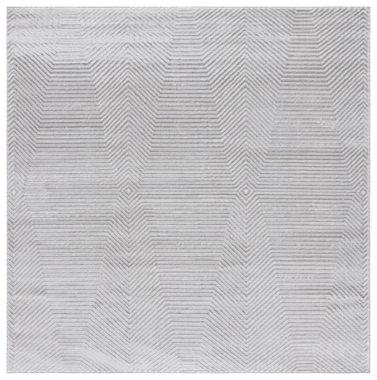 Safavieh Carter 6'-7" x 6'-7" Rug in Grey / Light Grey