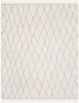 Safavieh Casablanca 8'-0" x 10'-0" Rug in Ivory / Grey