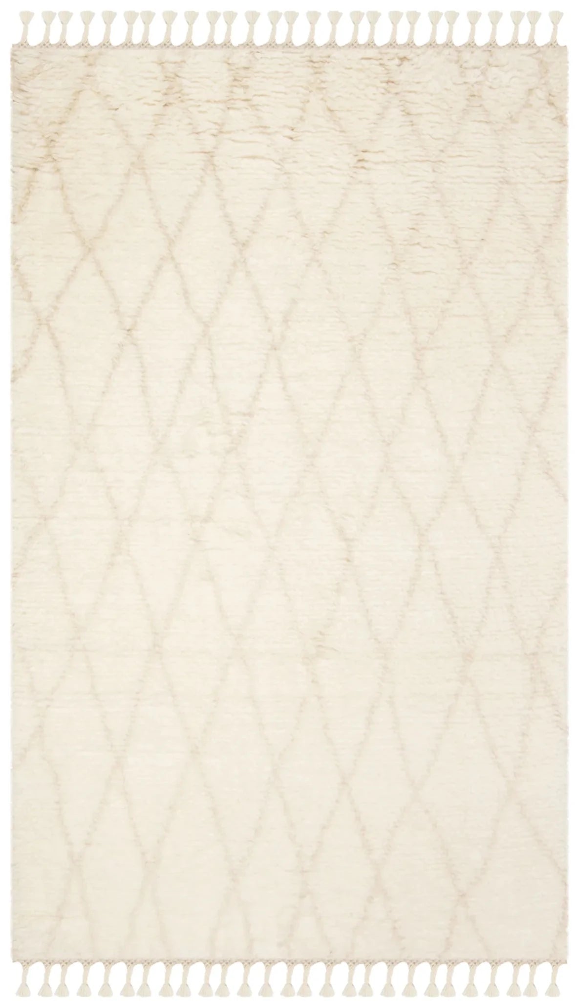 Safavieh Casablanca 5'-0" x 8'-0" Rug in Ivory / Beige
