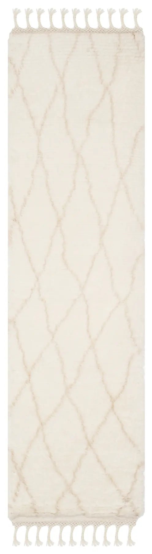 Safavieh Casablanca 2'-3" x 8'-0" Rug in Ivory / Beige