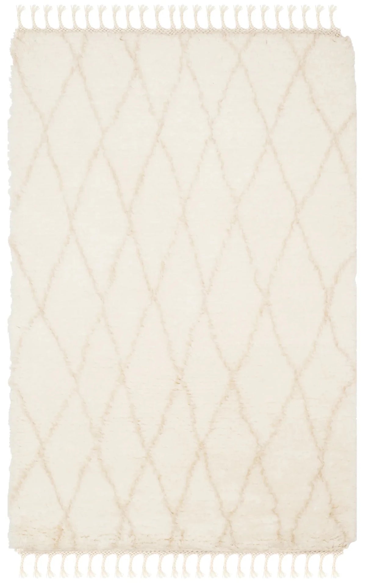 Safavieh Casablanca 4'-0" x 6'-0" Rug in Ivory / Beige