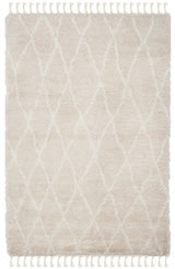 Safavieh Casablanca 4'-0" x 6'-0" Rug in Beige / Ivory