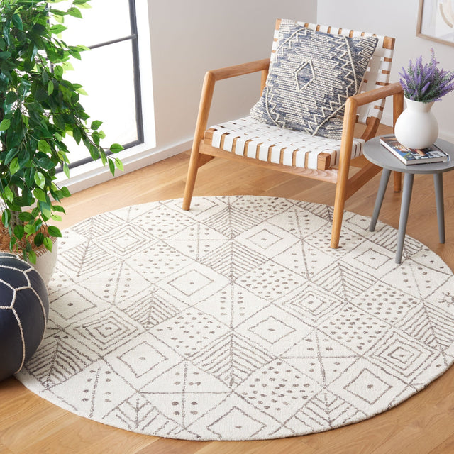 Safavieh Casablanca Csb160T Ivory/Brown Rug - Safavieh - csb160t - 6r