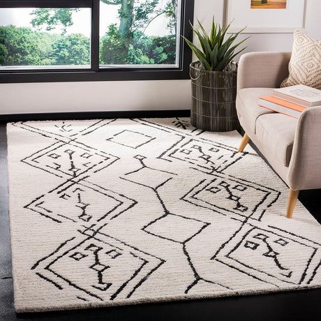 Safavieh Casablanca Csb201Z Ivory / Black Rugs - Safavieh - csb201z - 4