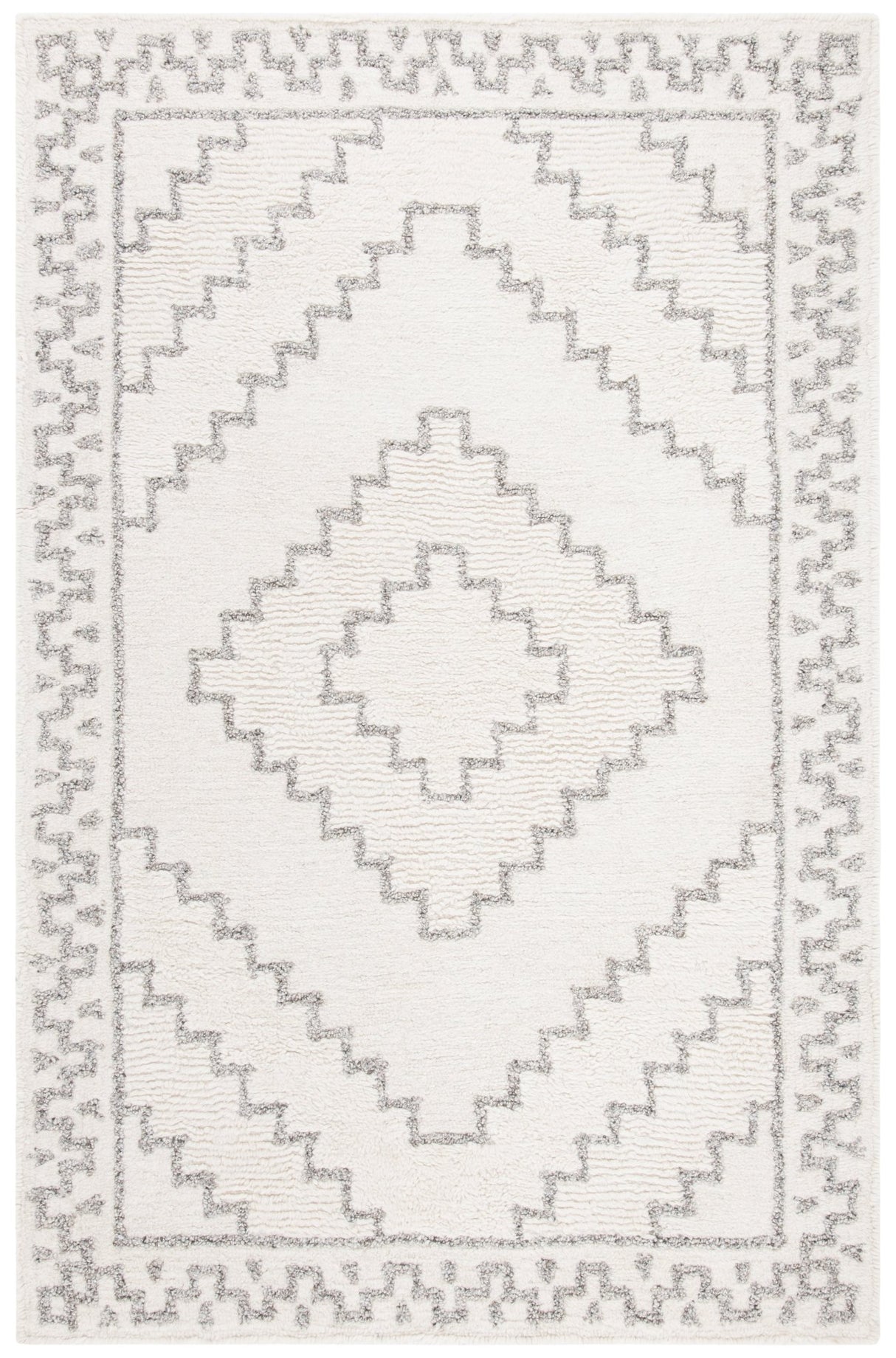 Safavieh Casablanca Csb205F Ivory/Grey Rugs - Safavieh - csb205f - 3