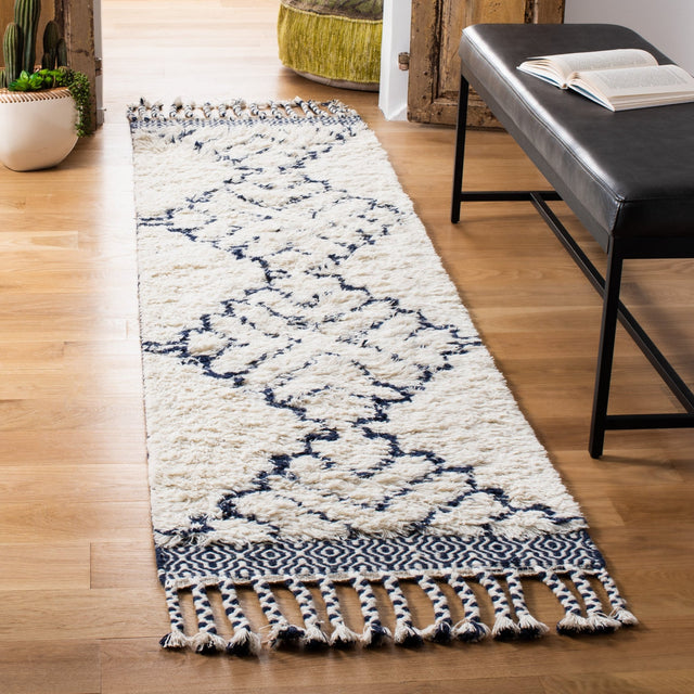 Safavieh Casablanca Csb251A Ivory/Navy Rugs - Safavieh - csb251a - 28