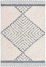 Safavieh Casablanca Csb251A Ivory/Navy Rugs - Safavieh - csb251a - 28