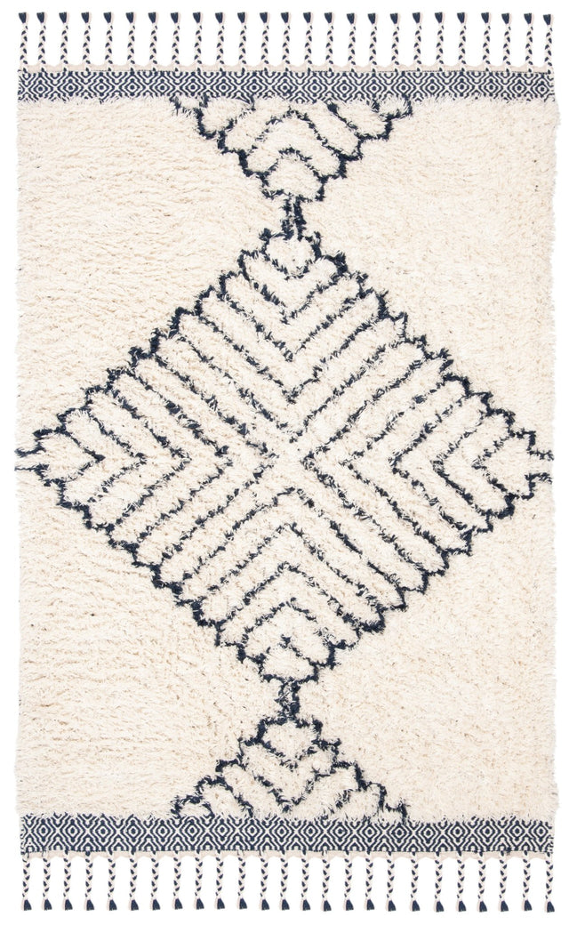 Safavieh Casablanca Csb251A Ivory/Navy Rugs - Safavieh - csb251a - 4