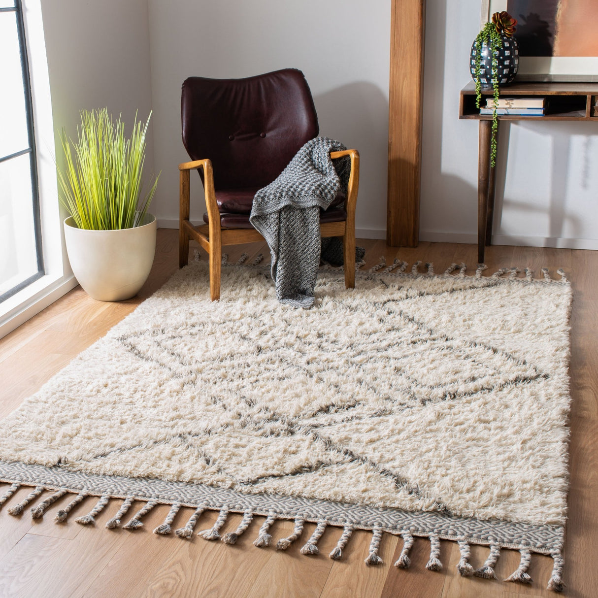 Safavieh Casablanca Csb252A Grey/Ivory Rugs - Safavieh - csb252a - 4