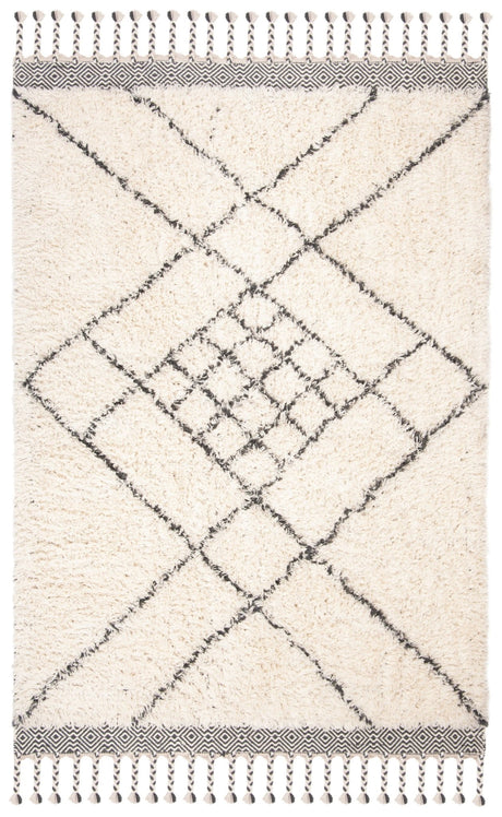 Safavieh Casablanca Csb254A Ivory/Charcoal Rugs - Safavieh - csb254a - 4