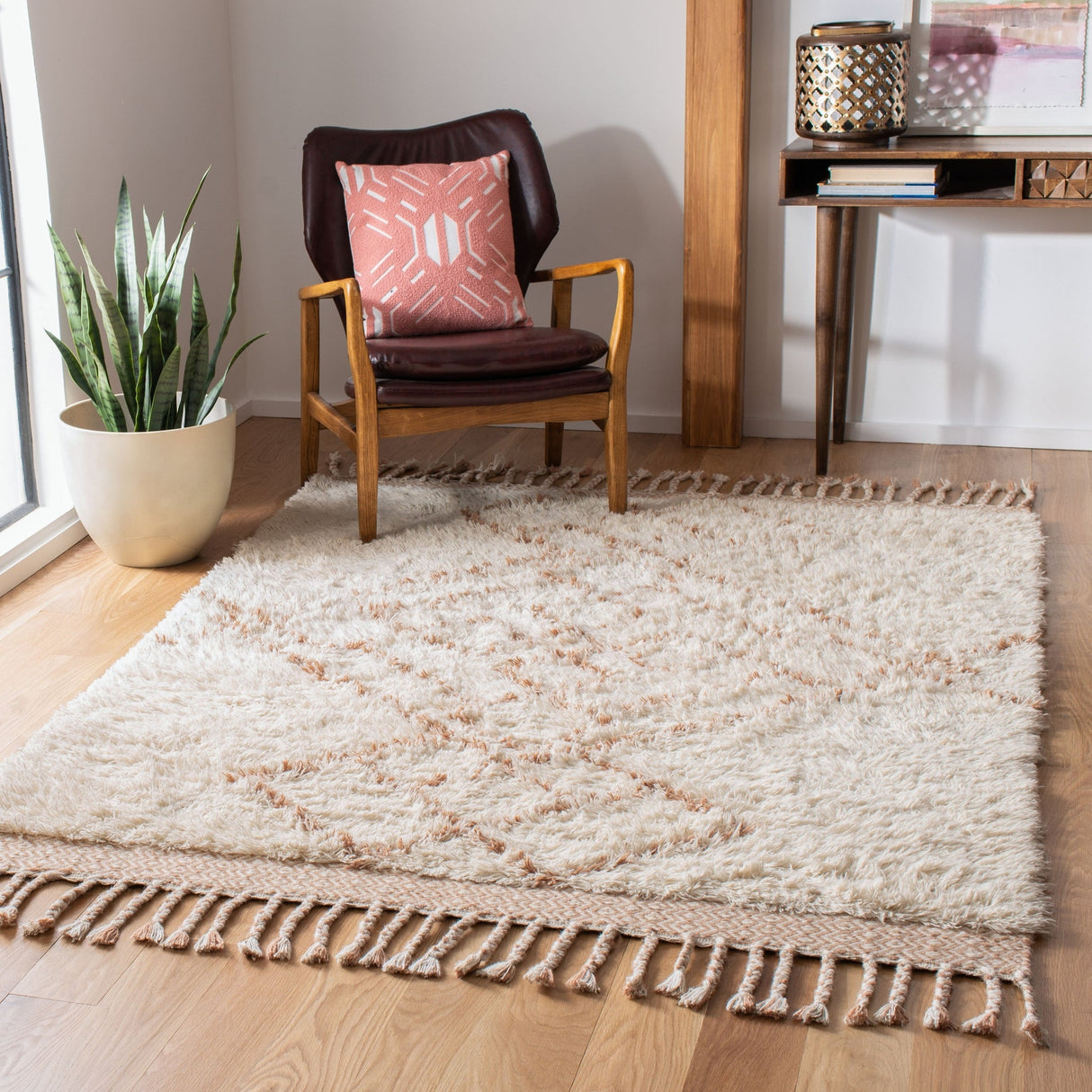 Safavieh Casablanca Csb257A Rust/Ivory Rugs - Safavieh - csb257a - 4