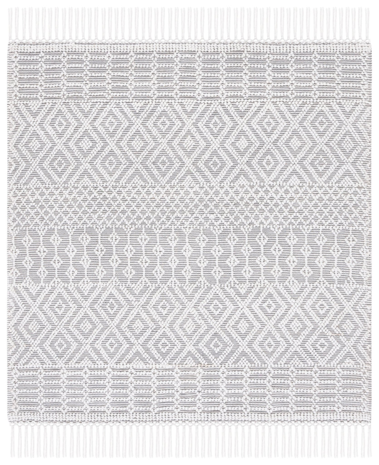 Safavieh Casablanca Csb276F Grey/Ivory Rug - Safavieh - csb276f - 6sq