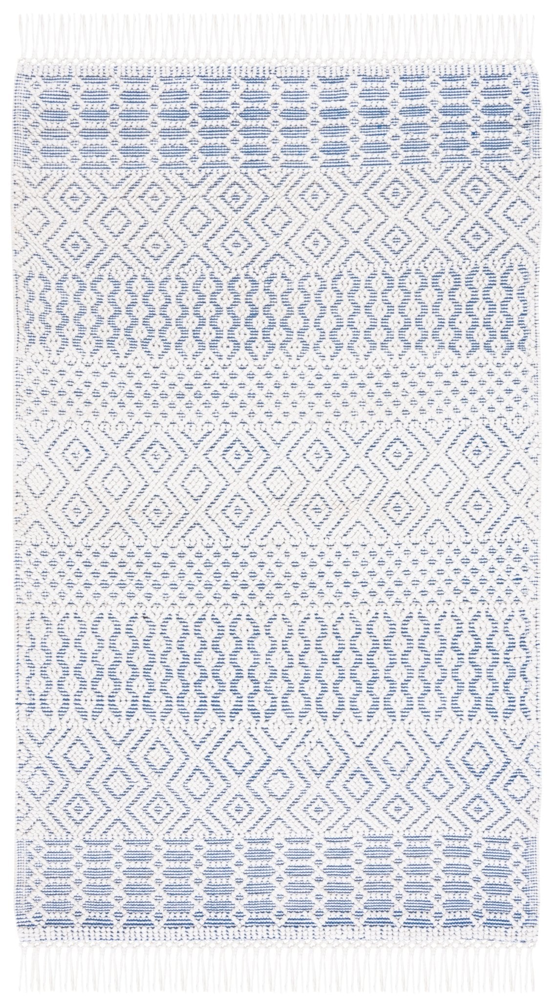 Safavieh Casablanca Csb276M Blue/Ivory Rug - Safavieh - csb276m - 3