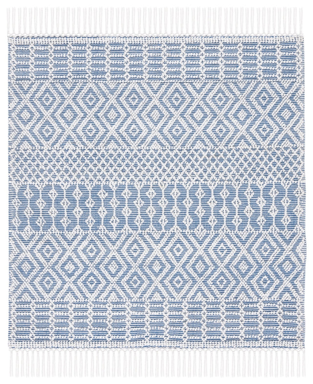 Safavieh Casablanca Csb276M Blue/Ivory Rug - Safavieh - csb276m - 6sq