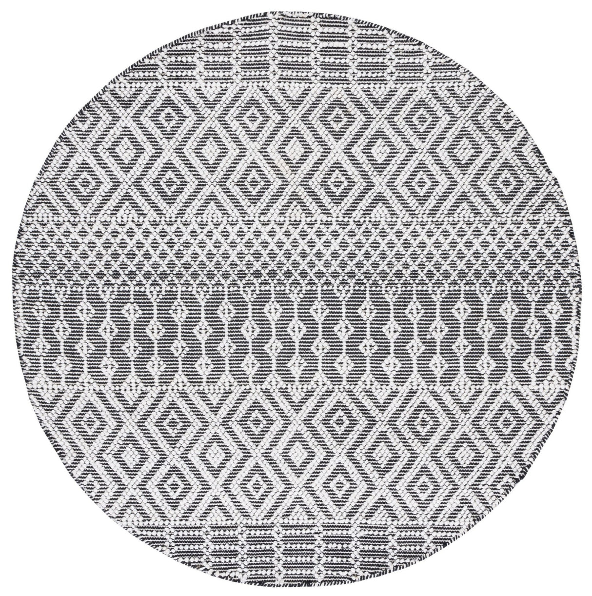 Safavieh Casablanca Csb276Z Black/Ivory Rug - Safavieh - csb276z - 6r