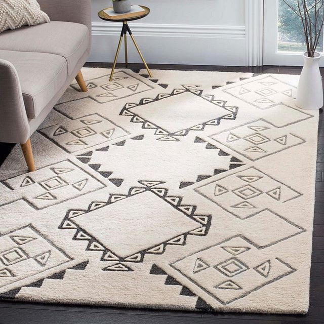 Safavieh Casablanca Csb303A Ivory / Grey Rugs - Safavieh - csb303a - 4