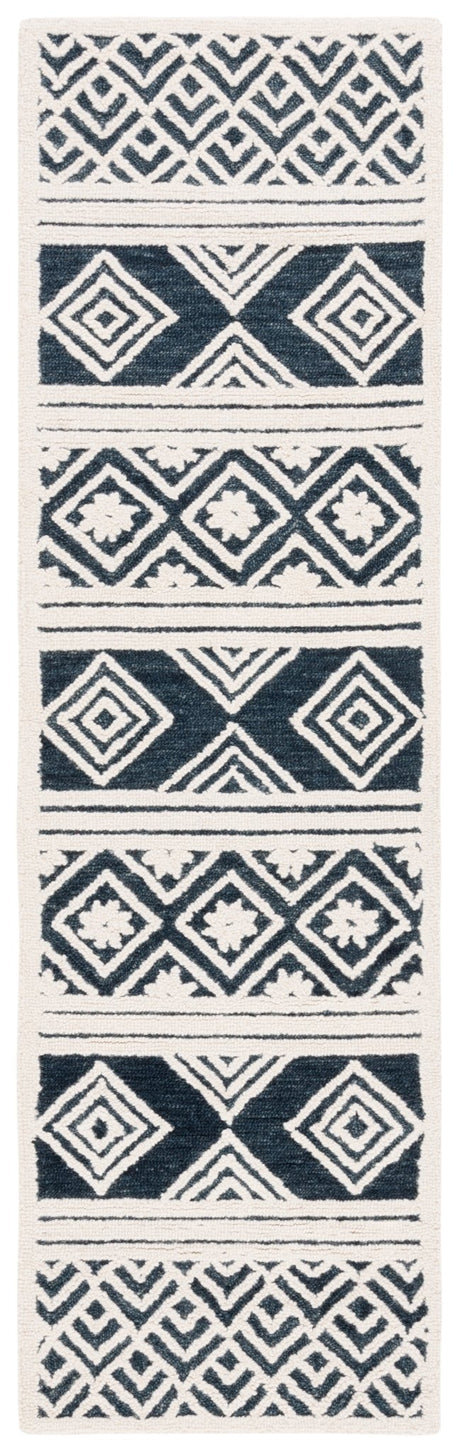 Safavieh Casablanca Csb377A Ivory/Navy Rug - Safavieh - csb377a - 28