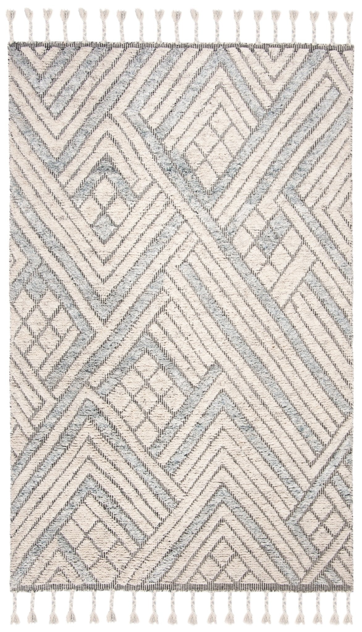Safavieh Casablanca Csb409A Grey/Ivory Rugs - Safavieh - csb409a - 4