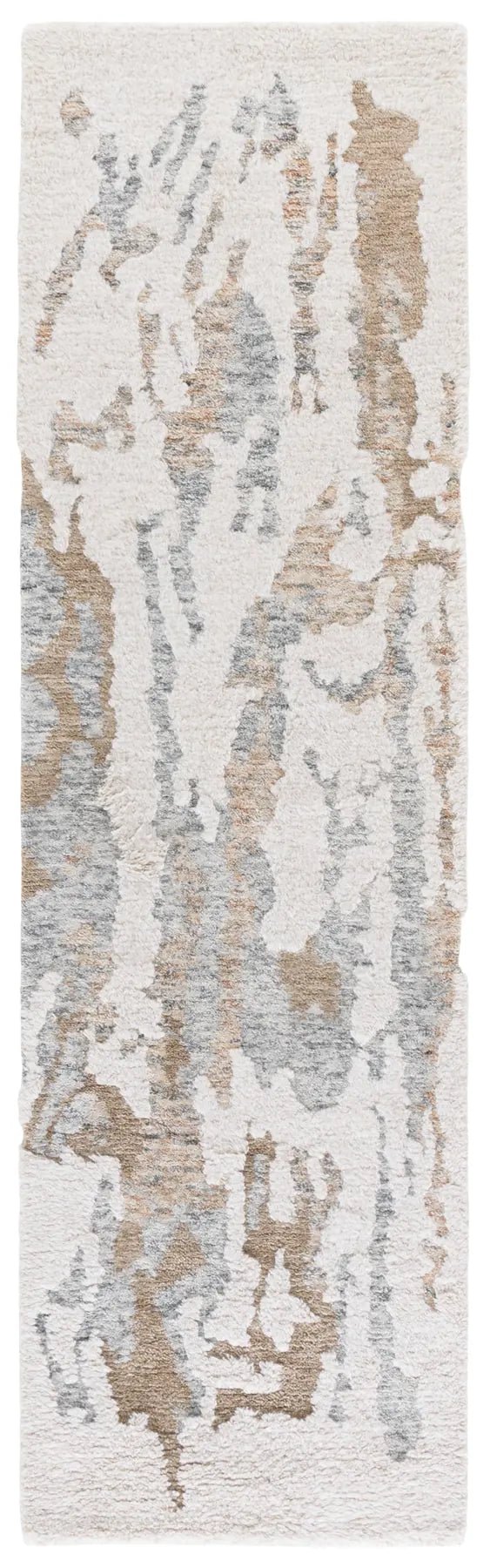 Safavieh Casablanca 2'-3" x 8'-0" Rug in Ivory / Brown