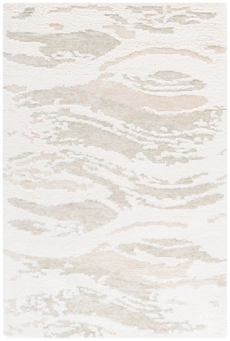 Safavieh Casablanca 4'-0" x 6'-0" Rug in Ivory / Sage