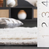 Safavieh Casablanca 4'-0" x 6'-0" Rug in Grey / Ivory