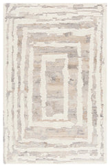 Safavieh Casablanca 4'-0" x 6'-0" Rug in Beige / Ivory