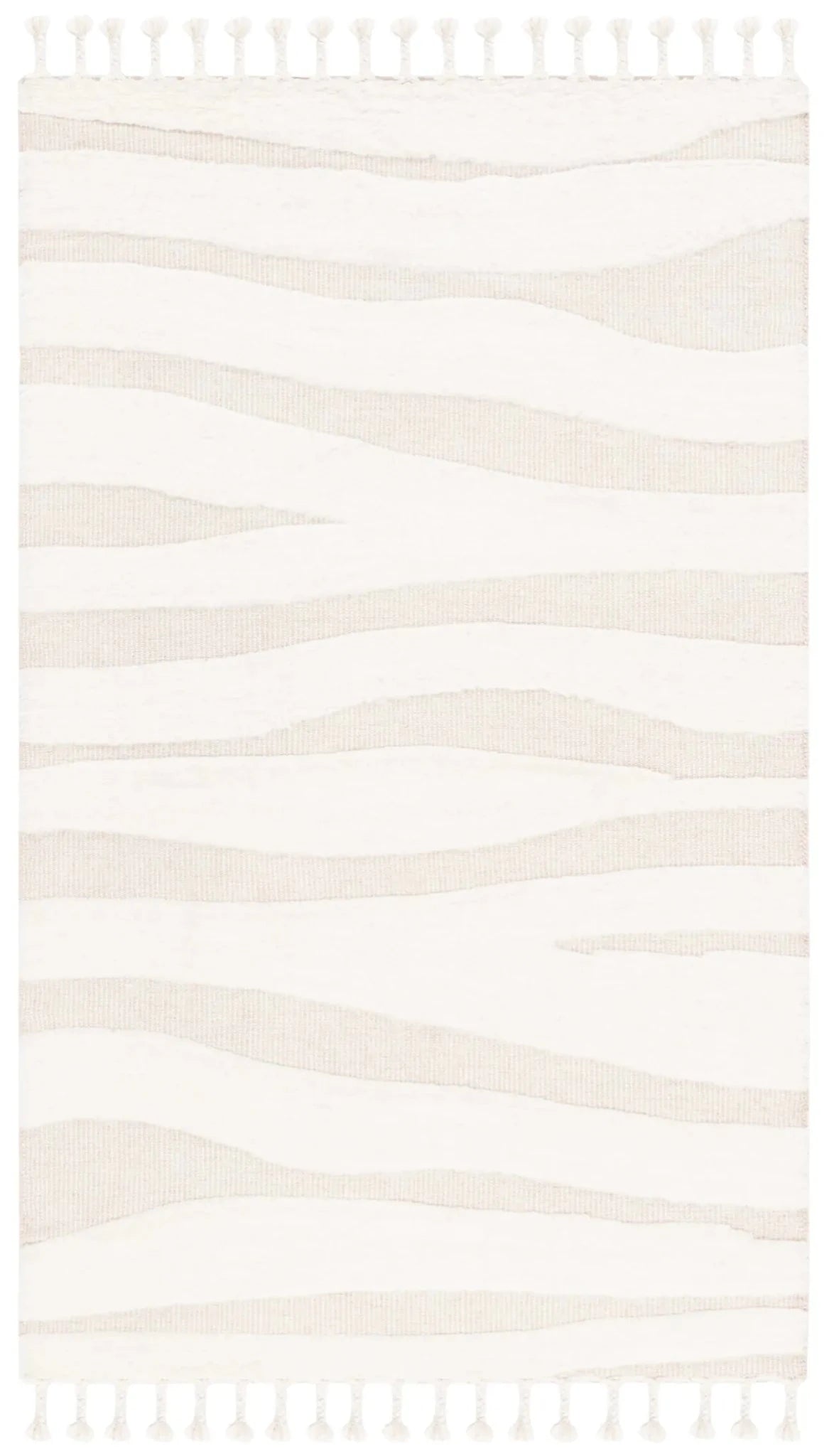 Safavieh Casablanca 4'-0" x 6'-0" Rug in Ivory / Beige