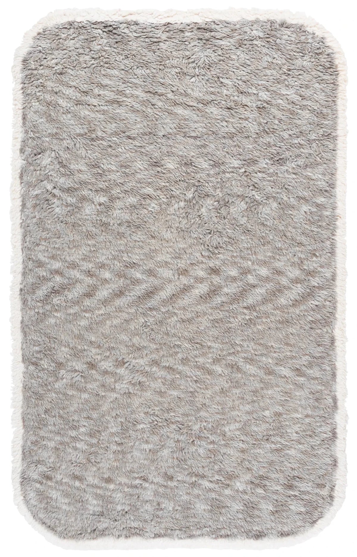 Safavieh Casablanca 4'-0" x 6'-0" Rug in Grey / Ivory