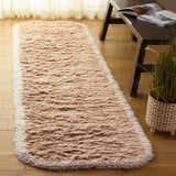 Safavieh Casablanca 2'-3" x 8'-0" Rug in Rust / Ivory