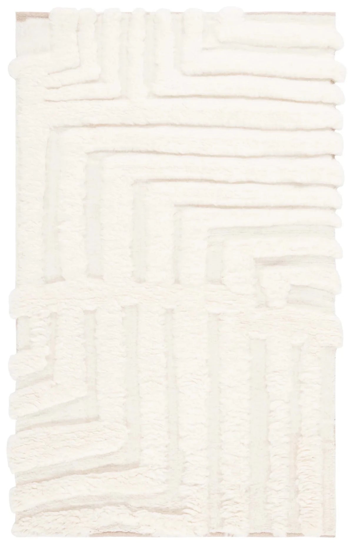 Safavieh Casablanca 4'-0" x 6'-0" Rug in Ivory