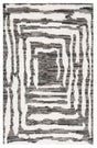 Safavieh Casablanca 4'-0" x 6'-0" Rug in Ivory / Charcoal